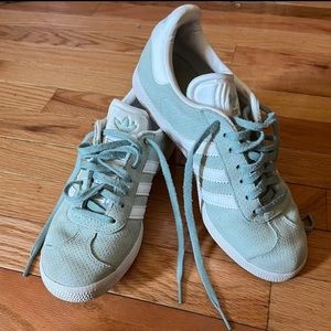Mint Gazelle Adidas Sneakers